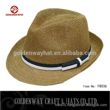 Wholesale cheap cotton yarn fedora hat